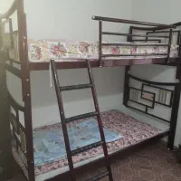 تخت خواب دو طبقه فلزی