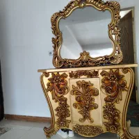 آینه کنسول|بوفه، ویترین، کنسول|مشکین‌دشت, |دیوار