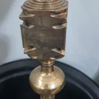 قلیون برنجی و قدیمی قلم کار استاد نادر حاج اوغلی|کلکسیون اشیاء عتیقه|تهران, دانشگاه شریف|دیوار