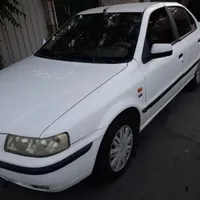 سمند ef7 سفید بی رنگ بنزینی