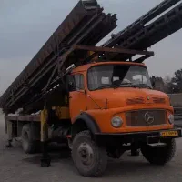 جرثقیل ده تن و خاور حمل میلگرد و آهن و کانکس