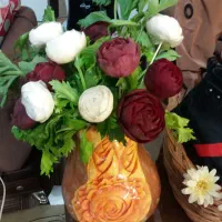 حکاکی هندوانه و کدو