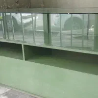 ویترین  چوب و شیشه ای