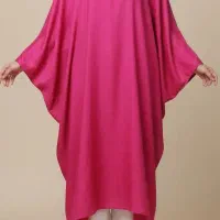 مانتو عبایی کاردست و پارچه دوخت