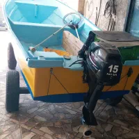 فروش قایق با موتور و گاری