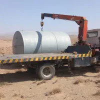 جرثقیل کفی|خدمات حمل و نقل|درمیان, |دیوار