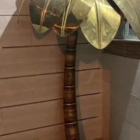 آباژور نخل مسی تزئینی|چراغ خواب و آباژور|خرمآباد, |دیوار