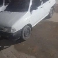 پراید ۸۱ سفید کاربراتور در حد