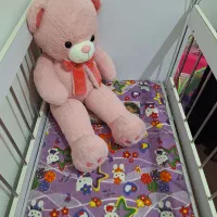 تخت کودک باتشک.مدل گهواره ای.درحدنو