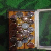 40تا انگشتر بدل نقره سنگ سلیمانیه