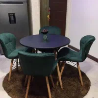 میز ناهارخوری نفره لوکس کیفیت تولیدی با پارچه ترک