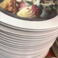 12عدد بشقاب پلو خوری سلطنتی دیوار کوب|ظروف سرو و پذیرایی|تهران, صادقیه|دیوار