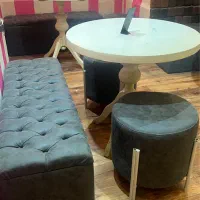 نیمکت پافر میز