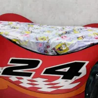 فروش تخت خواب  قرمز طرح ماشینی