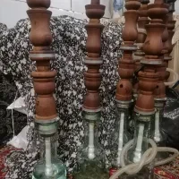 قلیون سرخ دار