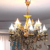 لوستر برنز|لوستر و چراغ آویز|تهران, سازمان برنامه جنوبی|دیوار