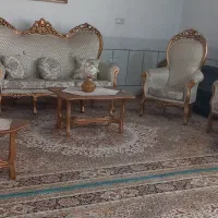 مبل سلطنتی چوب راش|مبلمان خانگی و میز عسلی|الیگودرز, |دیوار