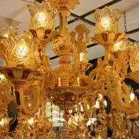 لوستر شاخه ای|لوستر و چراغ آویز|مشهد, حضرت حجت|دیوار