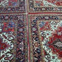 ۲ جفت فرش دستبافت(بارماخ توخوش)نقشه تاجری