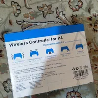دسته PS4 مدل T28 وایرلس نو با جعبه و پایه|کنسول، بازی ویدئویی و آنلاین|گرگان, |دیوار