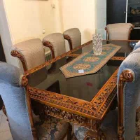 مبل استیل۷نفره|مبلمان خانگی و میز عسلی|تهران, جماران (نیاوران)|دیوار