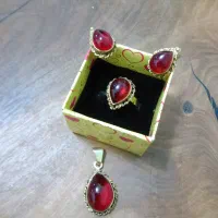 ست نقره گوشواره ،گردنی،انگشتر