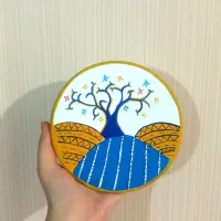دیوار کوب سفالی
