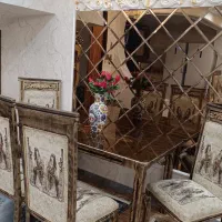 مبل نه نفره به همراه غذاخوری شش نفره|مبلمان خانگی و میز عسلی|اهر, |دیوار