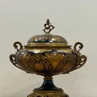 کریستال پایه برنز گلدکیش