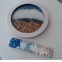 دکوری و جا عودی رزینی.