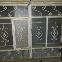 ۲عدد درب پارکینگ سنگین وزن سفارشی