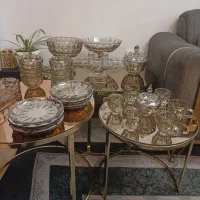 سرویس کریستال  ۶ نفره ساخت چین در حد نو