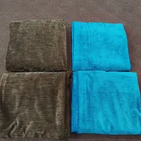 والان ابی و قهوه ای ،دکور پرده،پرده کتان،پرده حریر|پرده، رانر، رومیزی|تهران, یاخجی آباد|دیوار