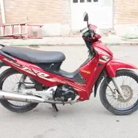 موتور سیکلت طرح ویو ۱۵۰ سی سی انجین بزرگ