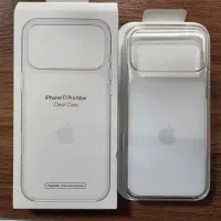 قاب اوریجینال شفاف اپل گوشی 17 پرومکس