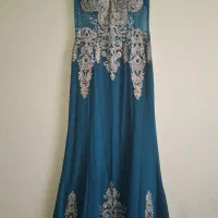 لباس مجلسی دنباله دار