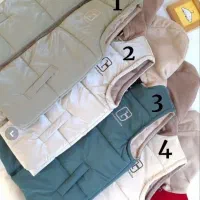 لباس پسرانه  پافر و شلور  جین زمستانی نو کاپشن