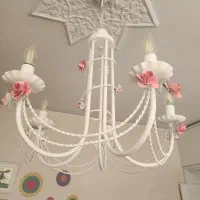 لوستر اتاق کودک  لوستر دخترونه