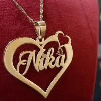 گردنبند اسم لاتین طلا از 900 sot|جواهرات|کرمان, |دیوار