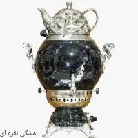 سماور گازی ماربل 6 لیتری به همراه قوری رایگان