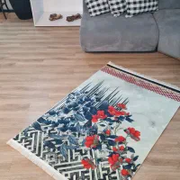 فرش فانتزی گل دار|فرش|ساری, |دیوار