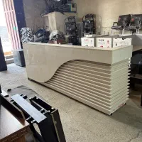 میز منشی ال کانتر فایل هایگلس براق u90907|مبلمان اداری|تهران, پاسداران|دیوار