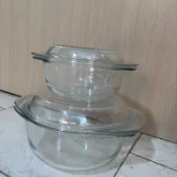 ظرف پیرکس قابلمه ای