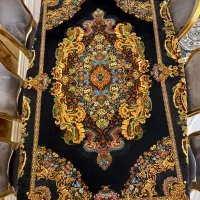 چهار فرش تمام ابریشم نفیس اصل قمی|فرش|مشهد, سجاد شهر|دیوار