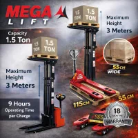 جک پالت استاکر  دستی  مگالیفت