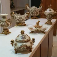 ظروف دکوری سرویس پذیرایی زیرخاکی زیر خاکی