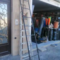 نردبان 3متری اهنی|ابزارآلات|زنجان, |دیوار