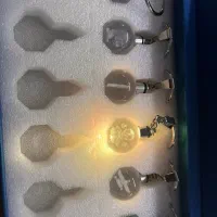 سرکلیدی کریستالی هفت‌رنگ