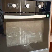 فر برقی توکار دارای نما شیشه ای