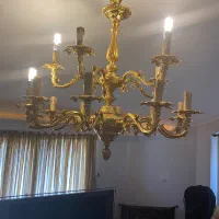 لوستر برنزی طلایی